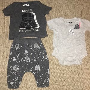Newborn Star Wars set